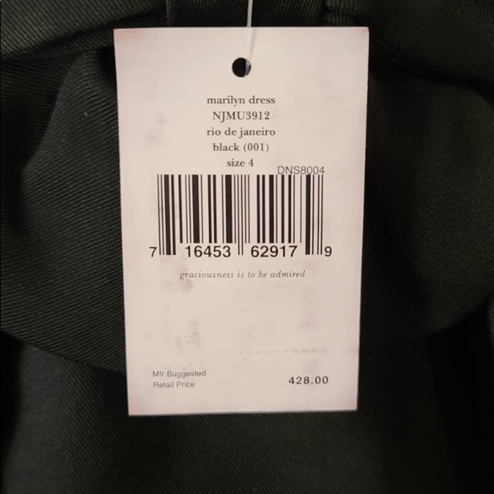 Kate Spade New York Black Dress, New With Tags - Picture 5 of 5